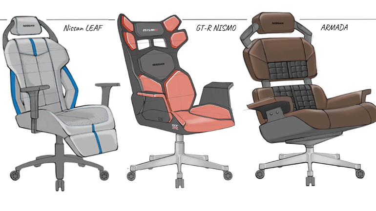 Πρωτότυπες καρέκλες για… gamers από τη Nissan